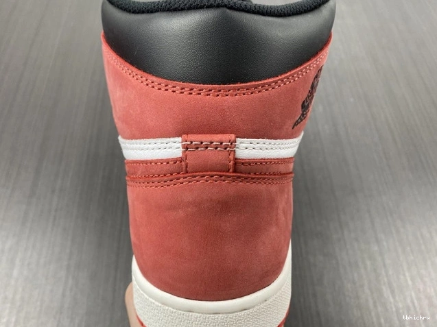 Cheap TBK Red' 555088-112 OG Jordan High Air Retro 1 'Track 0711